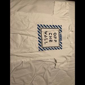 Vans white t shirt